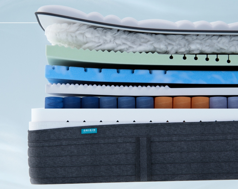 Origin Hybrid Mattress Review 3 origin hybrid mattress layers