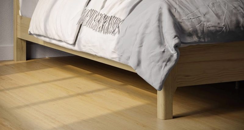 emma wooden bed legs