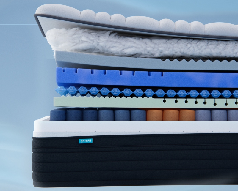 Origin Hybrid Pro Mattress Review 3 origin hybrid pro mattress layers