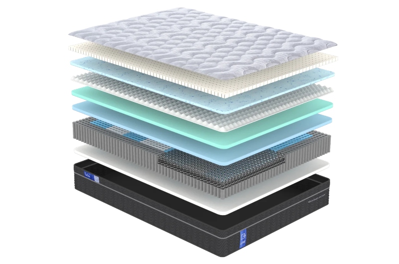 sleep republic luxe mattress layers
